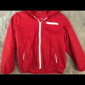 Brandy Melville Red Trendy Jacket